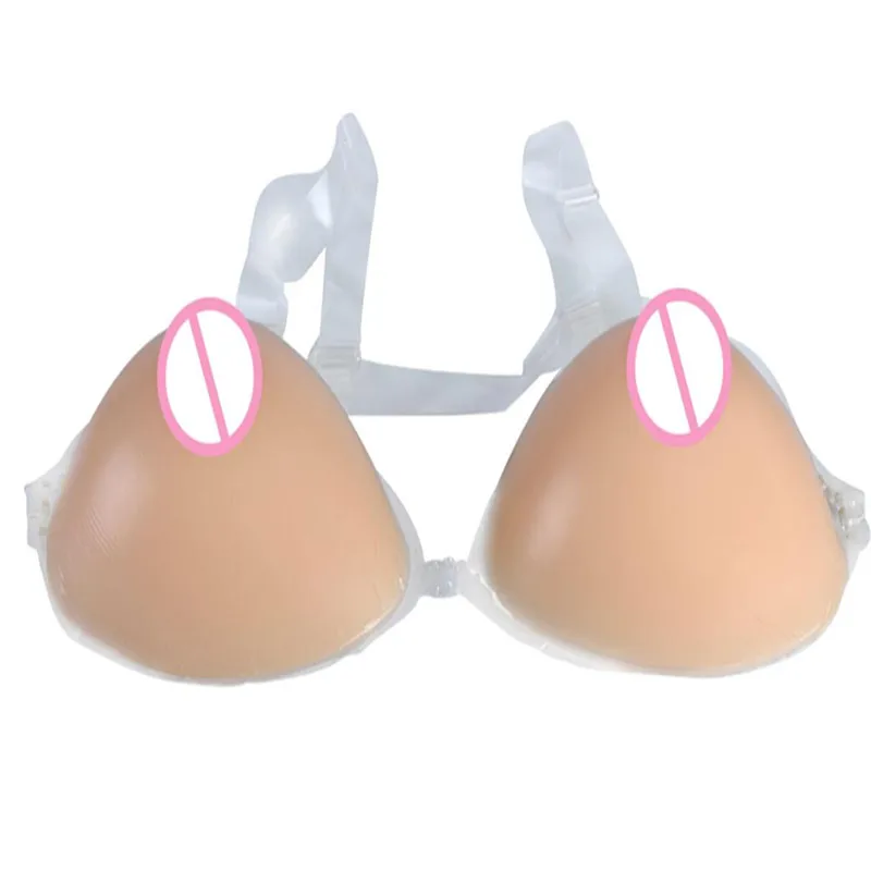 

2020 500 г/пара силиконовая грудь формирует поддельные груди бежевые реалистичные с плечевыми ремнями для трансвеститов Драг королева мастэктомия бюстгальтер