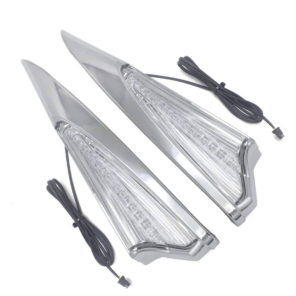 

NEW Motorbike Saddlebag Accent Swoop LED Light Case For Honda Goldwing GL1800 F6B 2018 2019 2020 2021 GL 1800