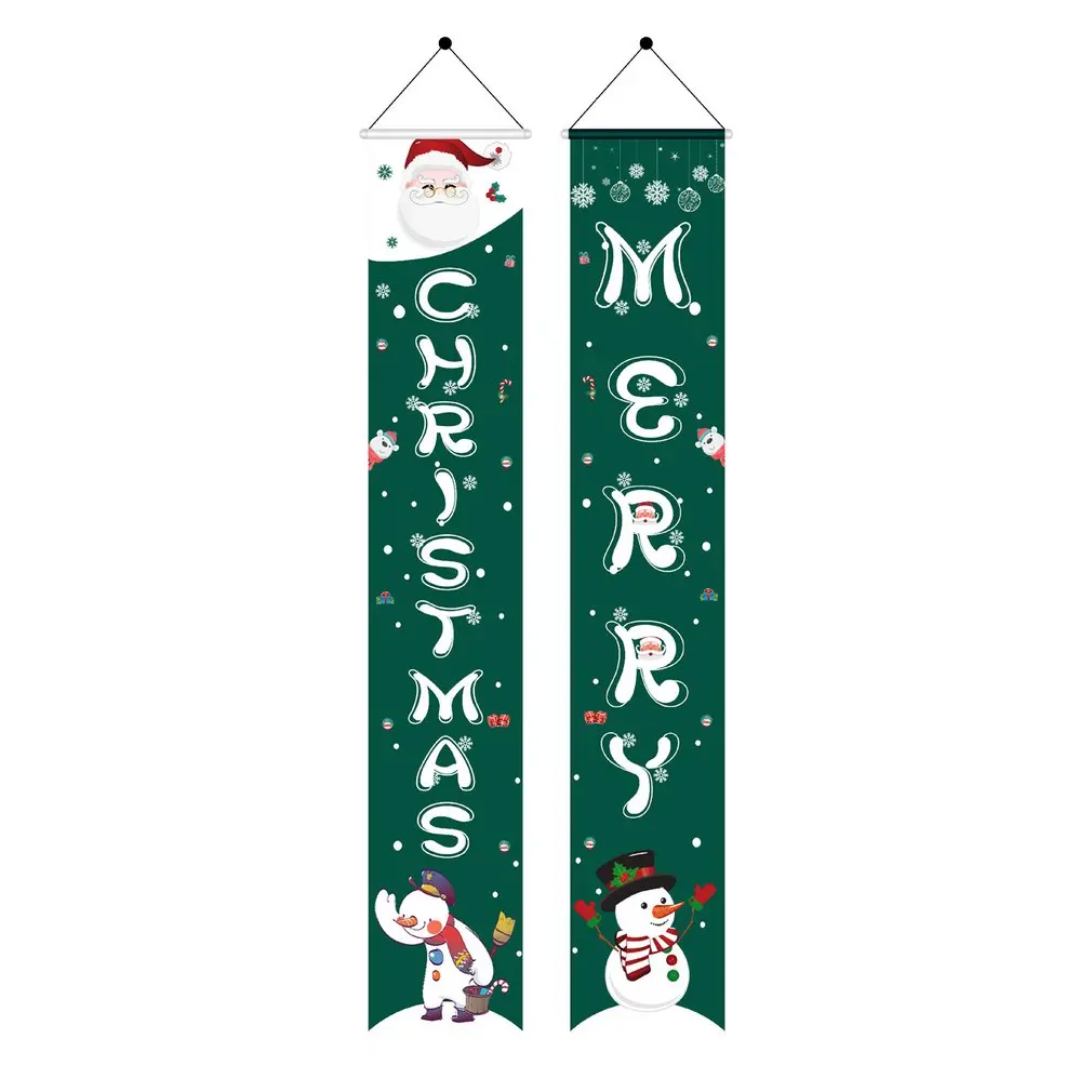 

Outdoor Christmas Couplet Decorations For Home Modern Farmhouse Decor Merry Christmas Rustic Xmas Banners For Front Door
