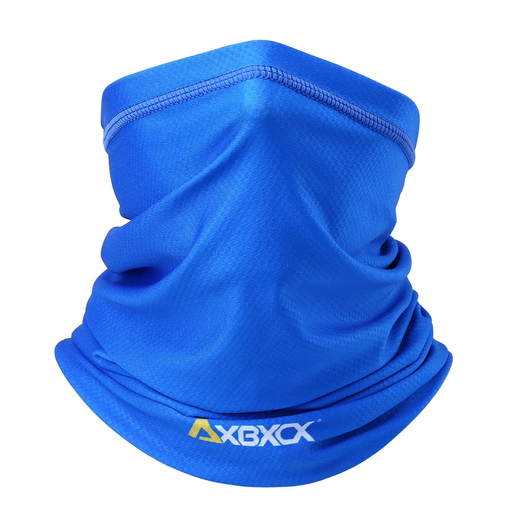 Royal Blue Мотоциклетная эластичная повязка на шею, маска для лица, ветрозащитная Байкерская маска, Балаклава для рыбалки, лыж, сноуборд, бандана, повязка на голову для мужчин - Цвет: Royal Blue