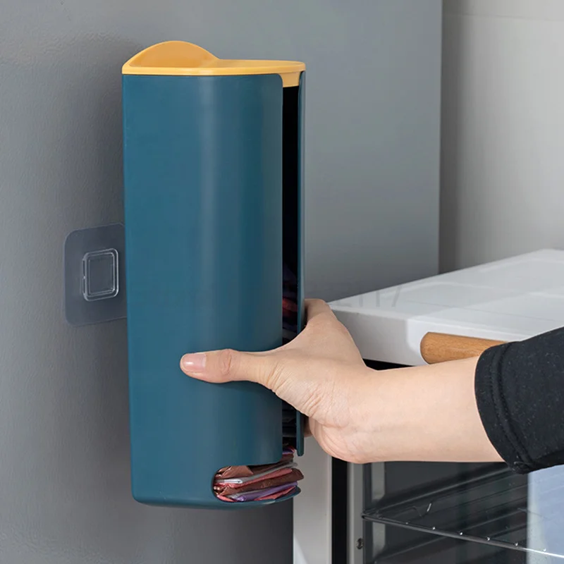 Бытовой Настенный контейнер для хранения мусора Кухонный Контейнер без следов