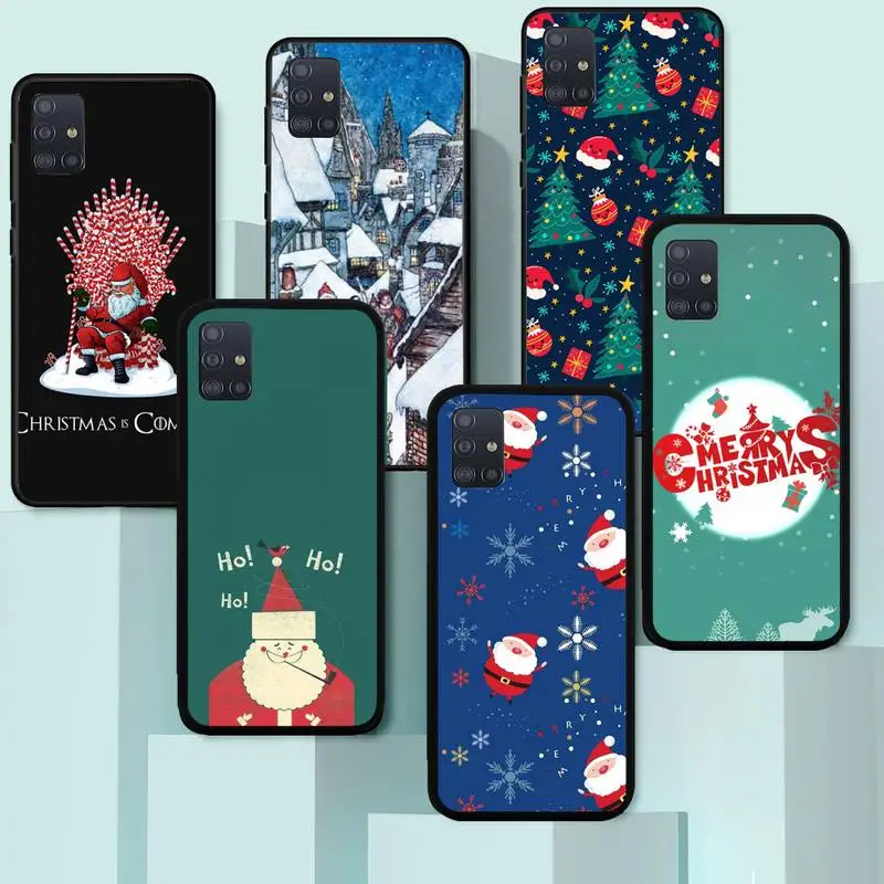 

Christmas Gift Phone Case For Huawei Y9 Y8 Y7 Nova7 Nova6 Nova5 4G 5G Pro SE 2018 2019 Soft Funda Cover