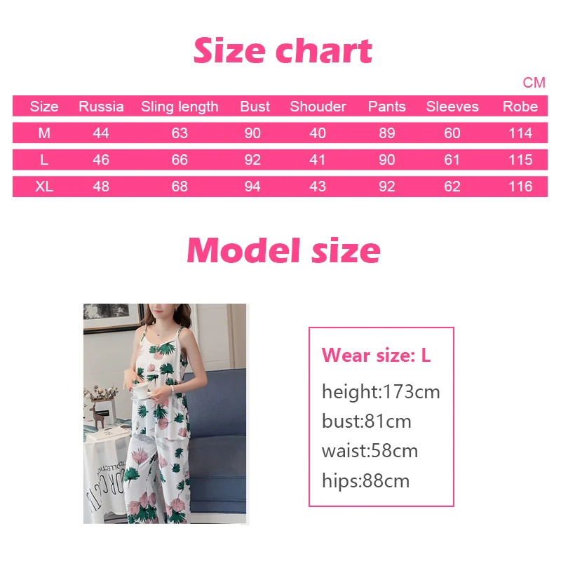 Пижама женская 3 шт. пижама 2019 зимняя Пижамы женские комплет Домашняя одежда для