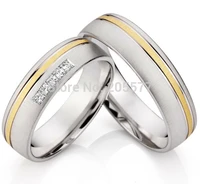 high end custom tailor unique titanium engagement wedding bands rings sets for him and her