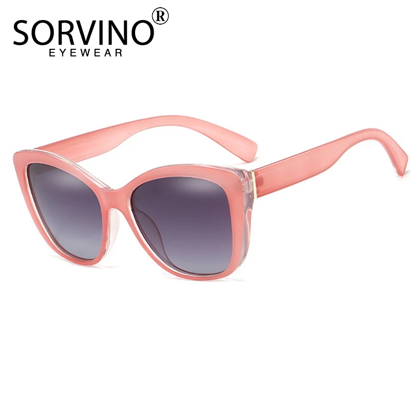 Женские солнцезащитные очки SORVINO 2020 в стиле ретро с кошачьим глазом брендовые