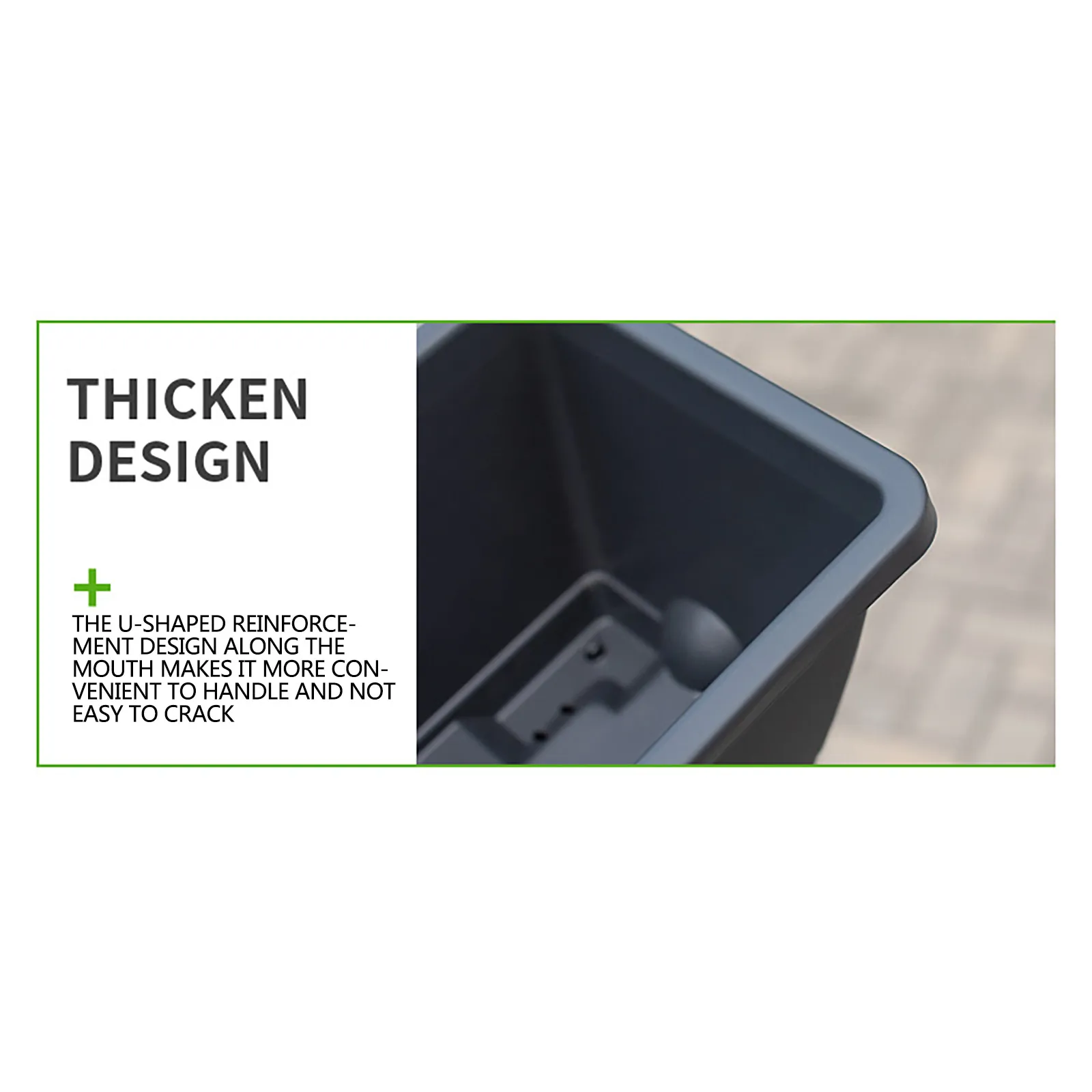 Ленивый Пластик цветочных горшков под заказ Семья посадка на балконе овощи и