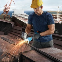 NEWONE 20V Li-ion Cordless Angle Grinder 900W Brushless Motor Anti Vibration handle 90 degree rotation body cutting and grinding