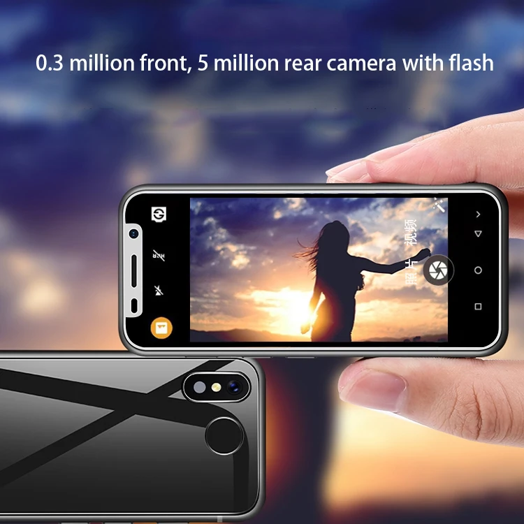 Карманный 4G LTE смартфон Melrose 2019 супер мини телефон 3 4 дюймов Android 8 1 две SIM карты Google