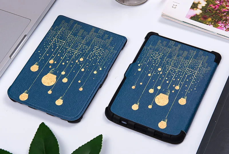 Умный чехол AROITA для Pocketbook 616 627 632-Touch Lux 4/Basic Lux 2/Touch HD 3-Ударопрочный Мягкий защитный чехол из ТПУ