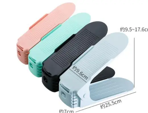 Стеллаж хранение обуви двойной обувной поддержки спальня Третья шестерня