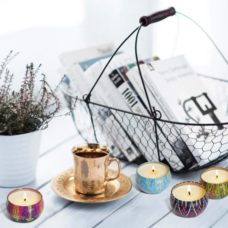 8 шт./компл. Москитная Катушка декоративная свеча Цитронелла Ароматические