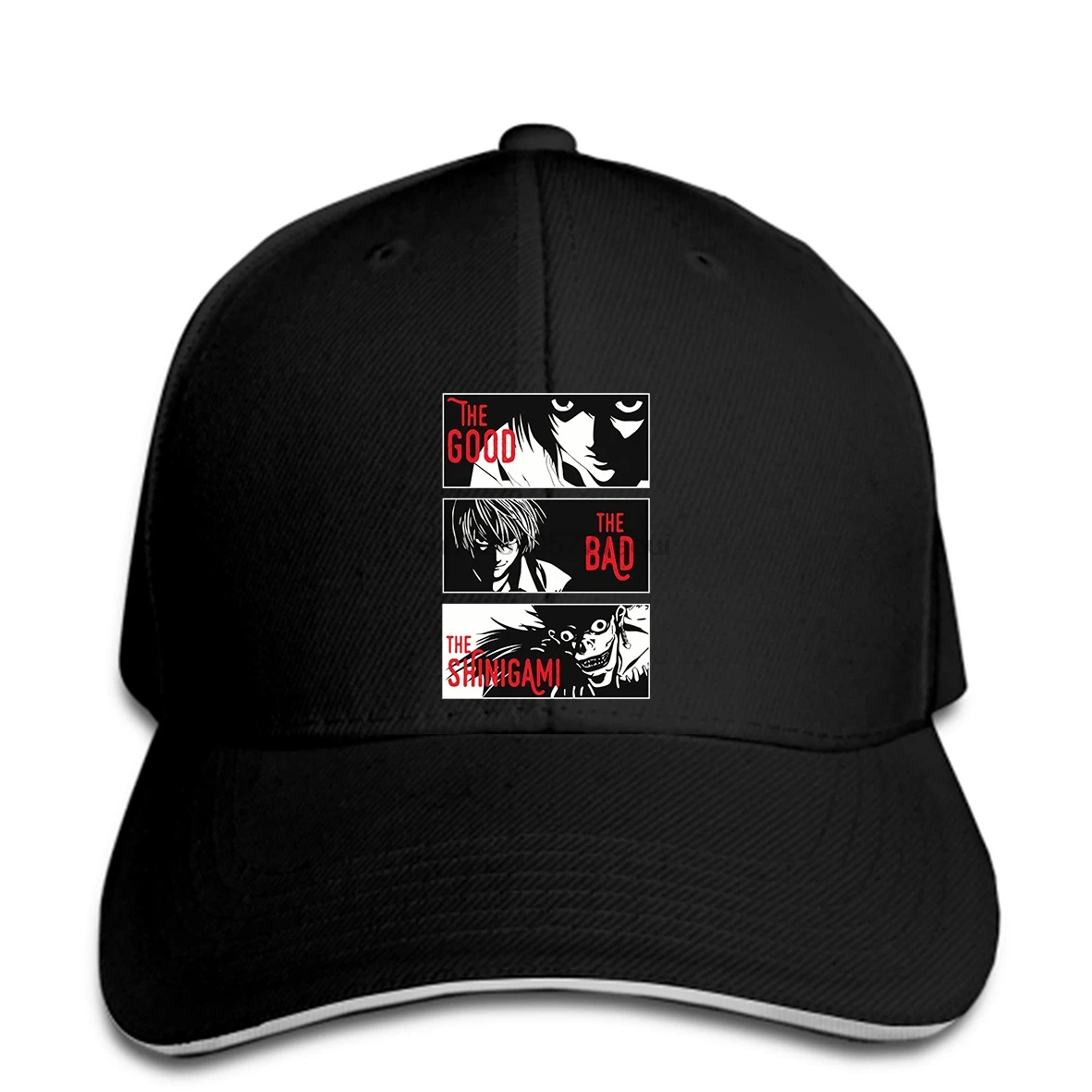 

Baseball cap Print Mens Summer Death Note NEW Baseball caps Cartoon Anime Cool Designe HQ Full Print hat