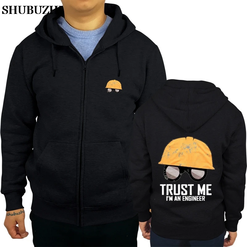 

Мужская толстовка с капюшоном, модная осенне-зимняя куртка на молнии TF2 крепость, я-инженер, доверьтесь мне, крутая команда, цинковая куртка 2...