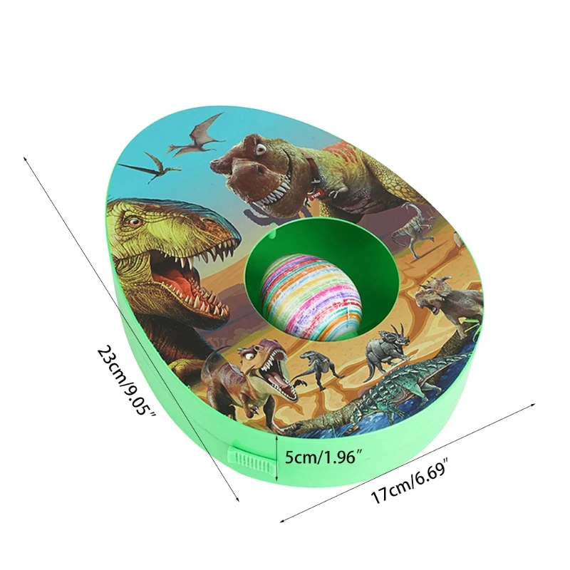 

P15C Easter Egg Painting Kit Tool with Music Lights Drawing Toy Cartoon Decoration