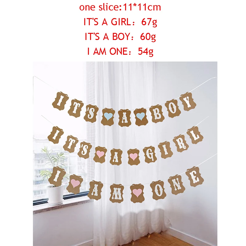 

New Birthday Decoration Baby Shower Birthday Banner Baby Birthday Decoration For Home Craft Supplies Baby Banner Ornaments