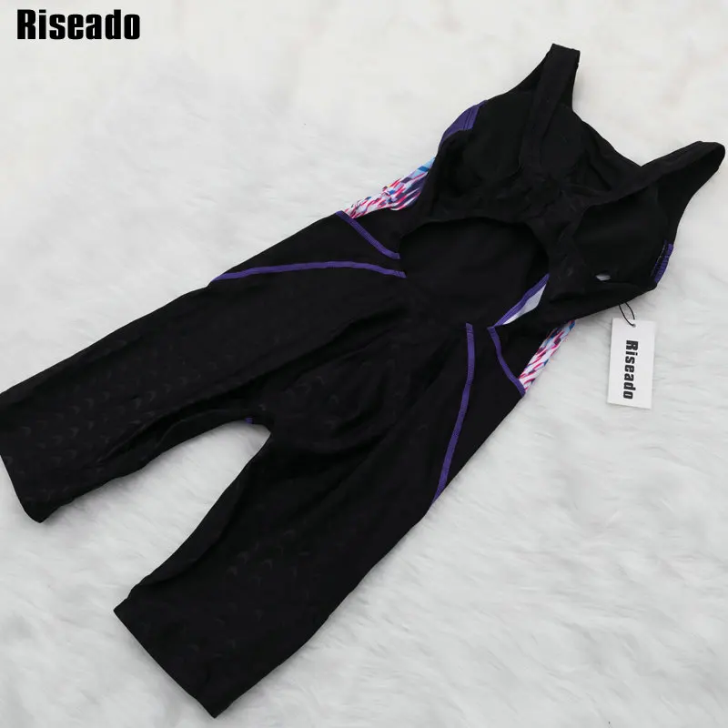 Riseado, спортивный сдельный купальник, конкурентоспособный, женский купальник,, пэчворк, спина-борцовка, купальники, Boyleg, купальники