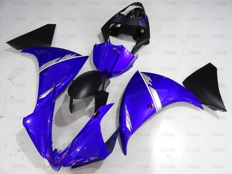 Обтекатели для YZF R1 2012 YZF1000 Пластиковые обтекатели 2013 YAMAHA YZFR1 - 2014 синие Черные |