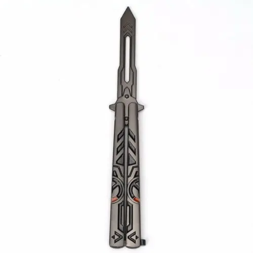 Тренировочный нож Balisong Butterfly металлический стальной ящик для тренировок подарки