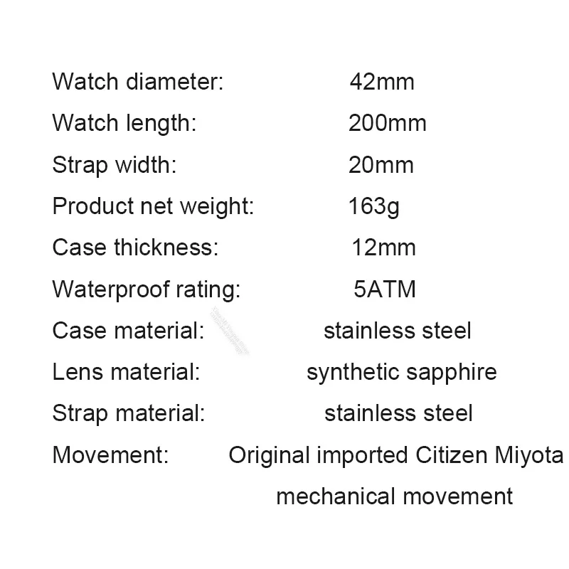 Xiaomi mijia business official original mechanical watch superior quality sapphire crystal imported movement multi-function dial |