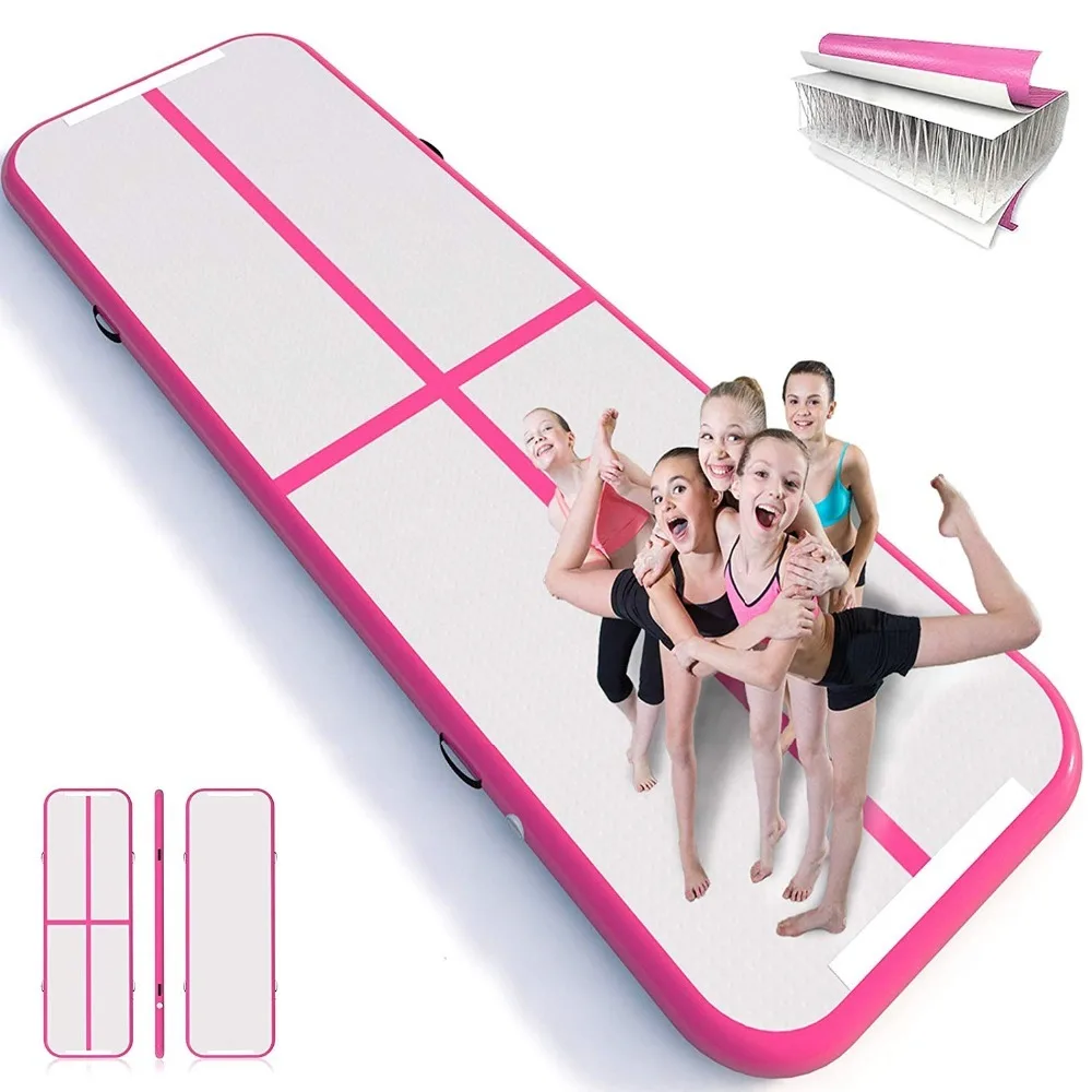 Надувной гимнастический воздушный трек 6 м/7 м/8 м для детей и взрослых (бесплатный