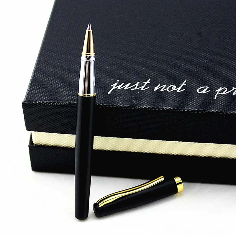 Duke 209 роскошные матовые черные шариковые ручки высокого качества металлические