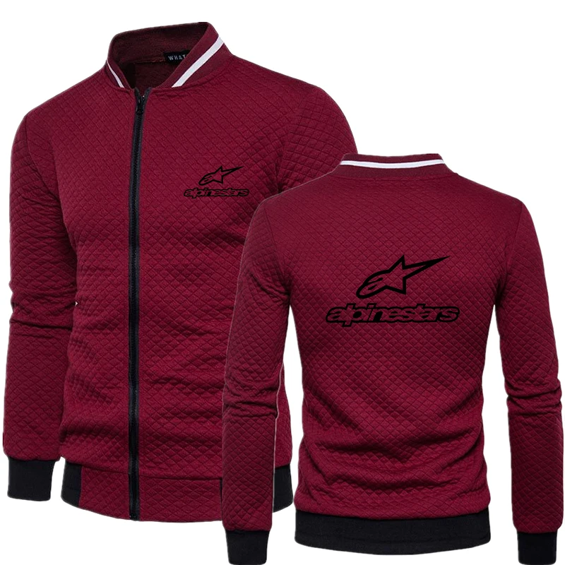 

2021 Alpinestar Letter Printing New Men Pullover Casual Track Field Sportswear Hoodie Jogging Zipper Hooded Sweatshirt Men DG+16