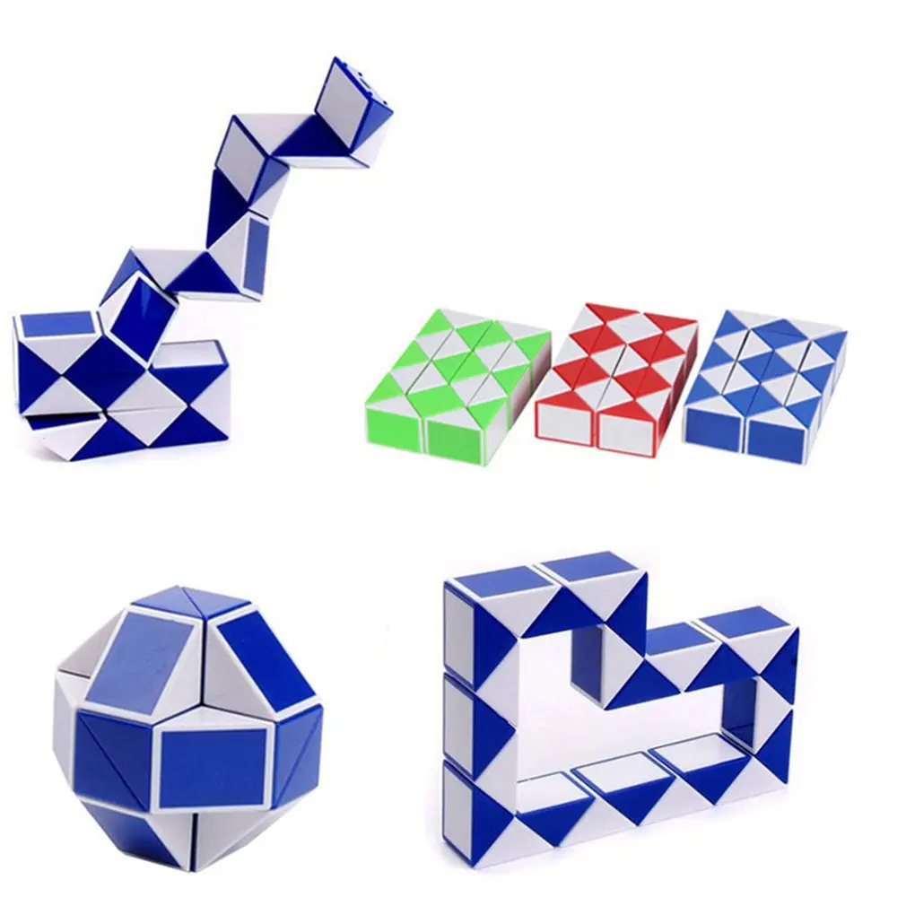 Mini puzle m&aacute;gico de 24 cu&ntilde;as para ni&ntilde;os y adultos, juego de cubo giratorio, juguete educativo, juguete para regalo-0