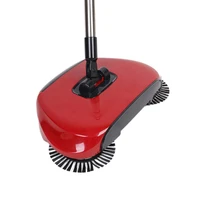 household hand sweeping machine without electricity 360 degree rotatingautomatic cleaning push sweeper broom dustpan trash bin