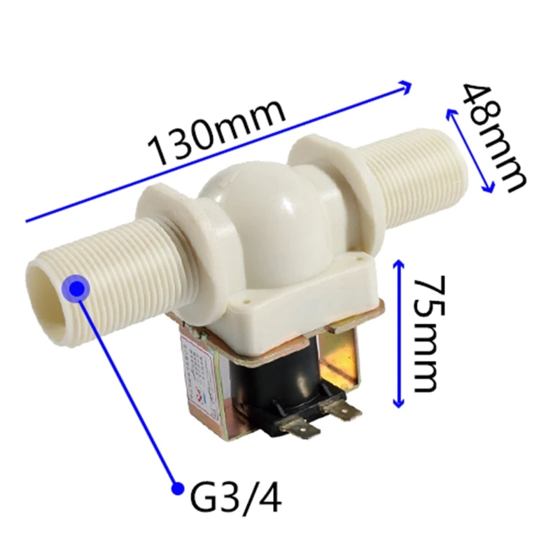 

Digital LCD Display Quantitative Controller Water Control + 1" Hall Effect Flow Sensor Flowmeter + 1" Solenoid Valv-e N/C 649A