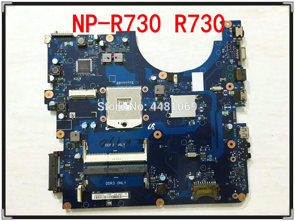 Для samsung NP-R730 R730 Тетрадь HM55 DDR3 BA41-01219A BA41-01218A BA41-01342A BA41-01220A Материнская плата ноутбука тестирование