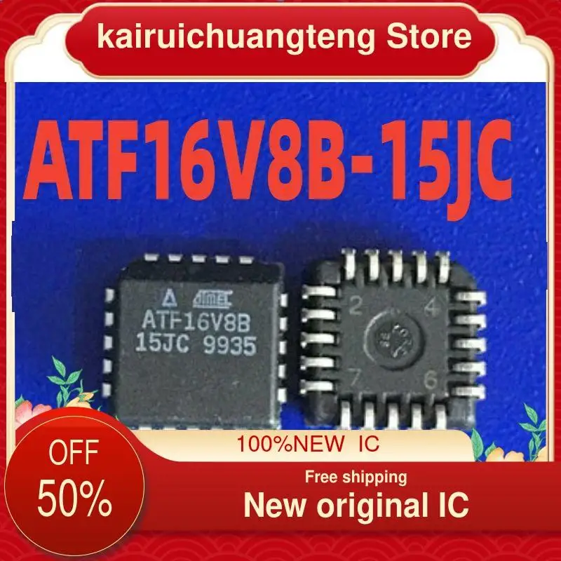 

(1 шт.) ATF16V8B ATF16V8B-15JC PLCC20 новый оригинальный IC