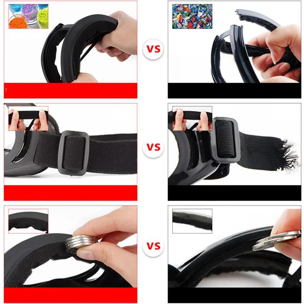 

Outdoor Riding Protective Goggles Anti-impact Safety Protective Glasses Unisex Fashion Colorful Goggles