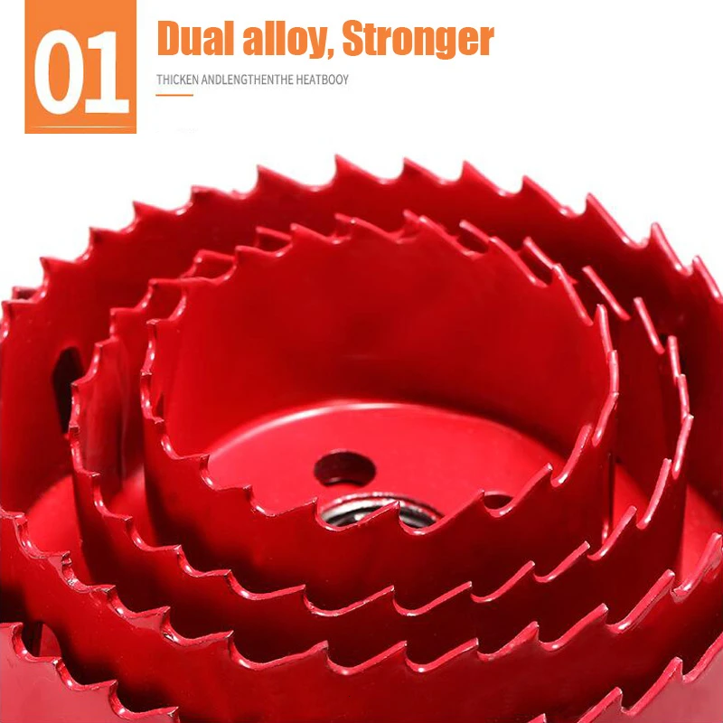 Набор для сверления алюминия FGHGF M42 набор вырезания отверстий Открыватель сверл