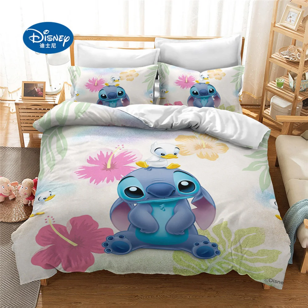 Комплект постельного белья Disney Lilo & Stitch Детские пододеяльники наволочки