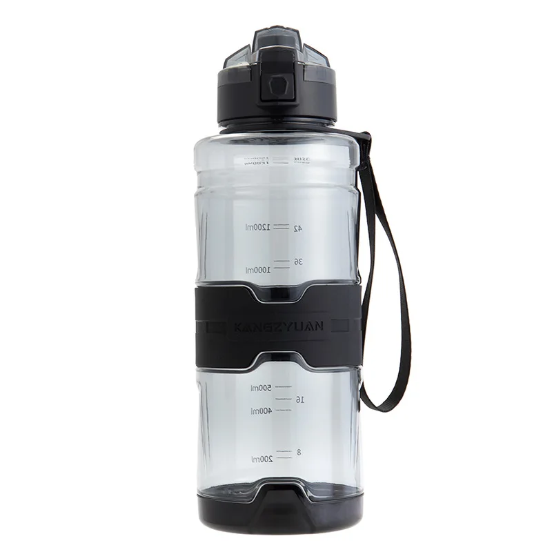 

Sport Drinking Water Bottle 700&1500ML Bicycle TravelPortable Anti-Fall Leak-Proof Tritan Plastic Hot Boiling Water Cup BPA Free