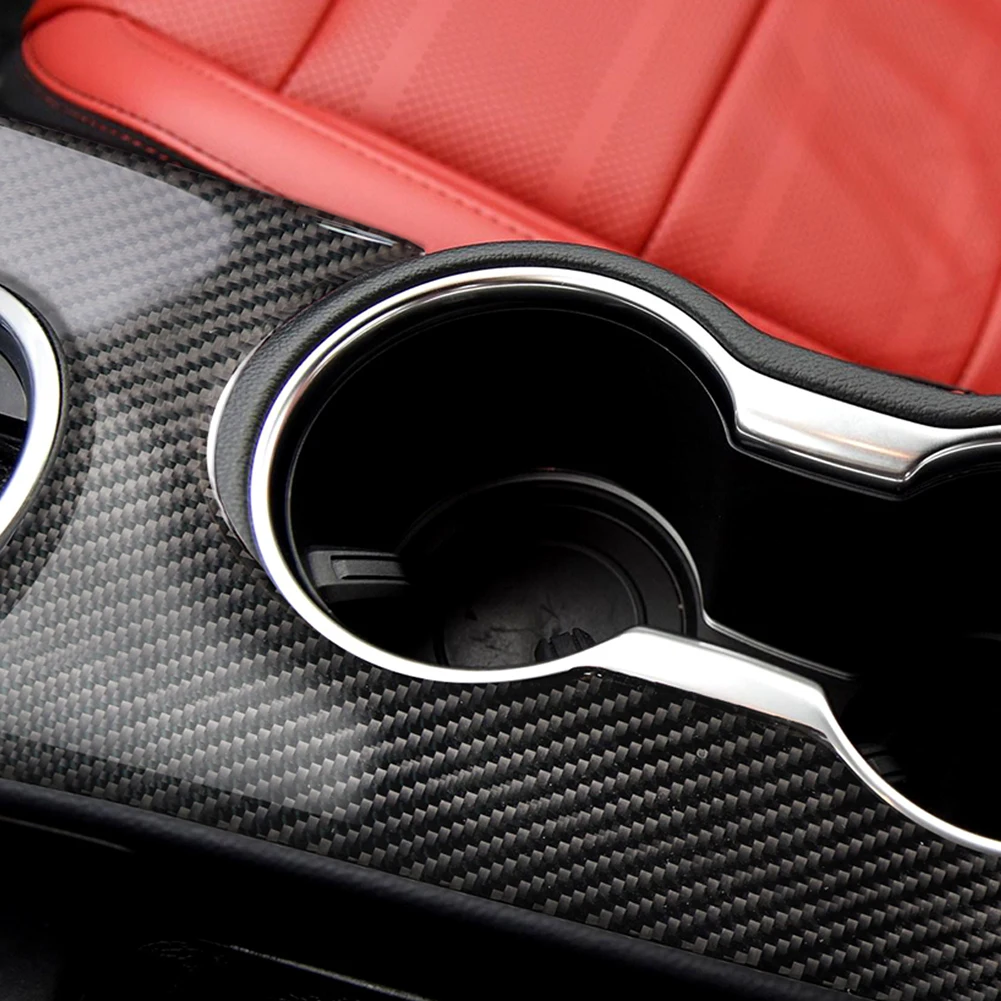 Панель переключения передач из углеродного волокна декоративная крышка стикер