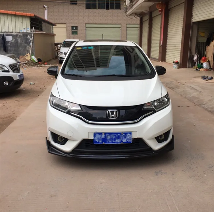 Для Honda Jazz Fit защита для переднего бампера диффузор 2014 2015 2017 подходит GK5 комплект