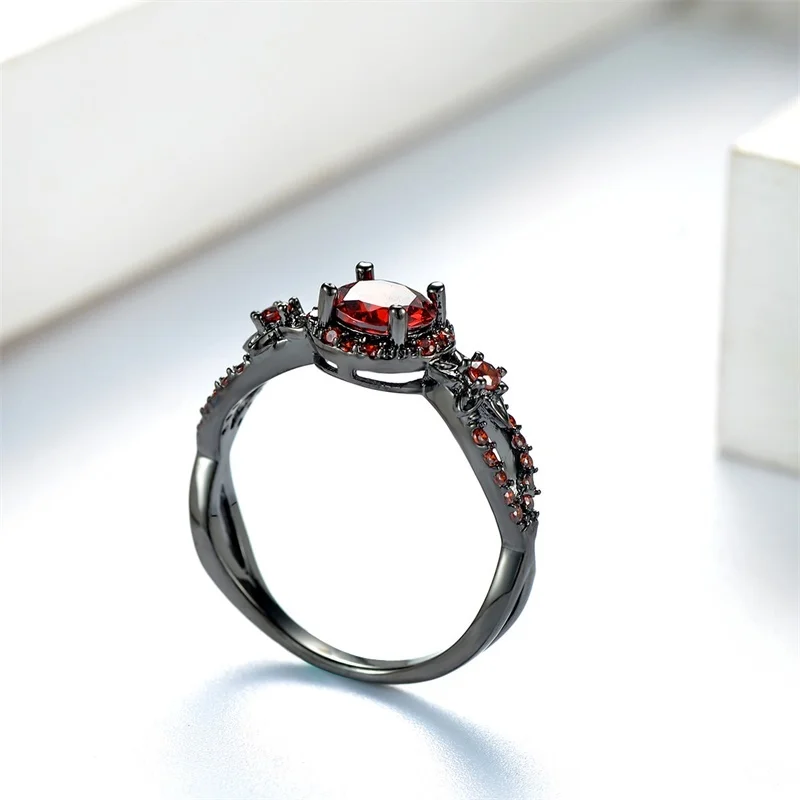 Оригинальное креативное кольцо ретро ювелирные изделия модные цветы блестящий