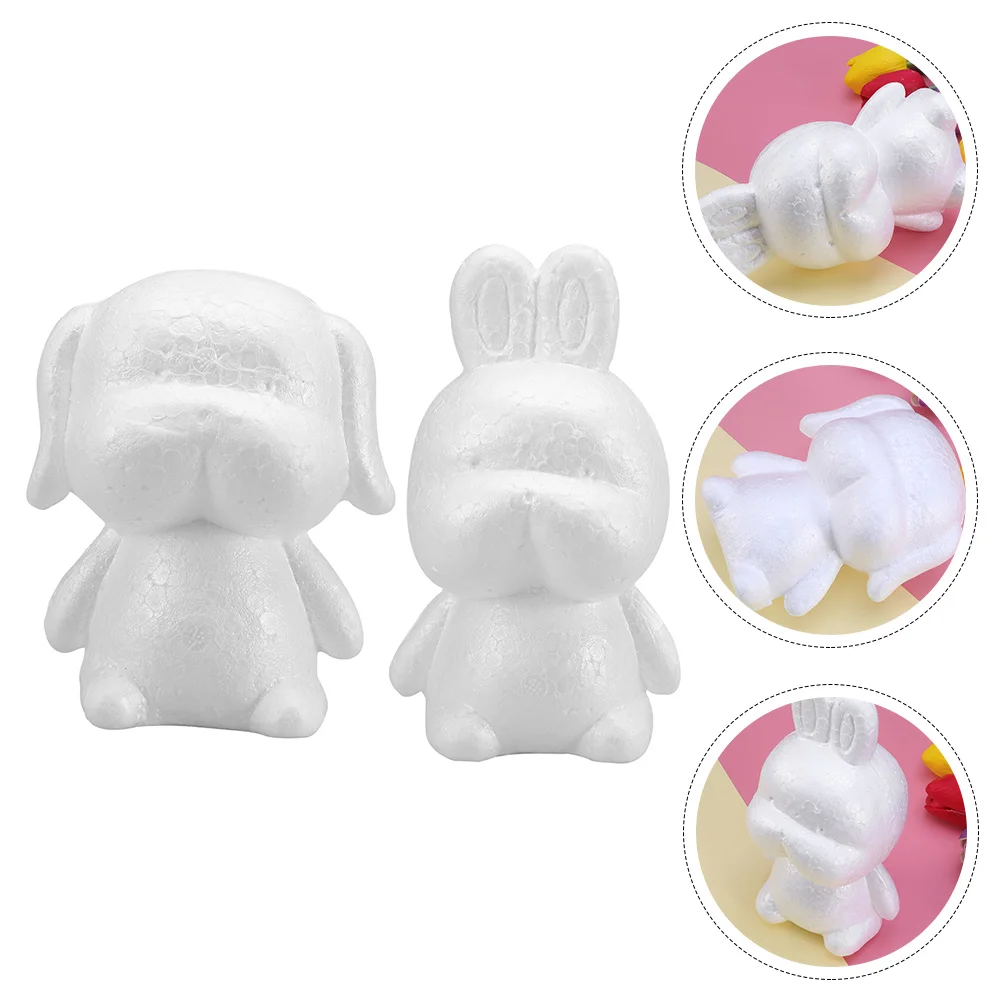 

2 шт., форма в виде кролика из пенопласта