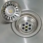 Нержавеющаясталь фильтр-пробка для кухонной раковины отходов штепсельный фильтр Ванная комната улавливатель волос сита кухонные принадлежности
