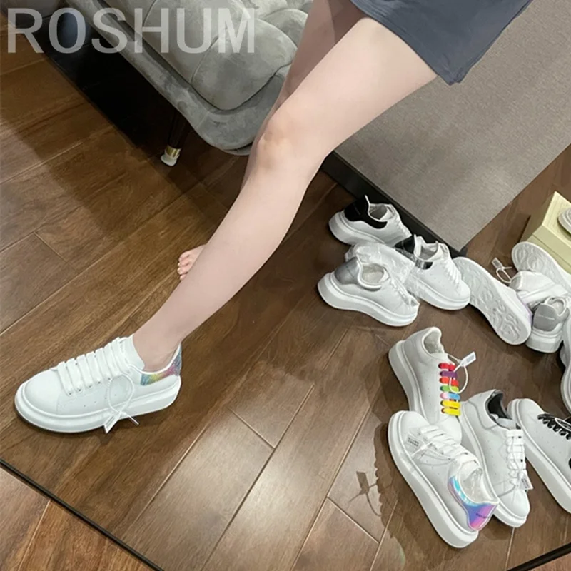 

High Quality Designer Flat Platform Women Shoes Sports Tennis Shoes Classic Style White Running Shoes Couple Luxury Shoes