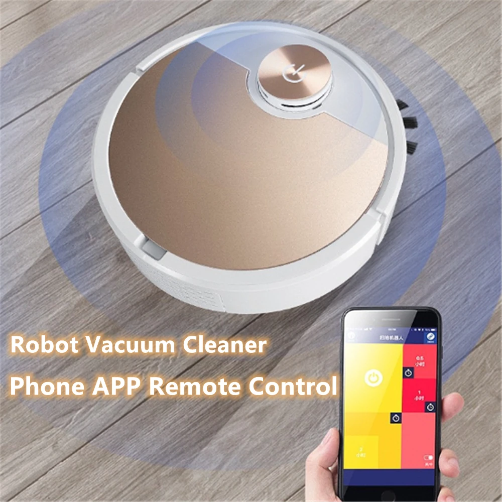 Automatic Sweeping Robot USB Charging Mini Smart Vacuum Cleaner Home Professional Touch Switch Machine APP Remote Start | Дом и сад