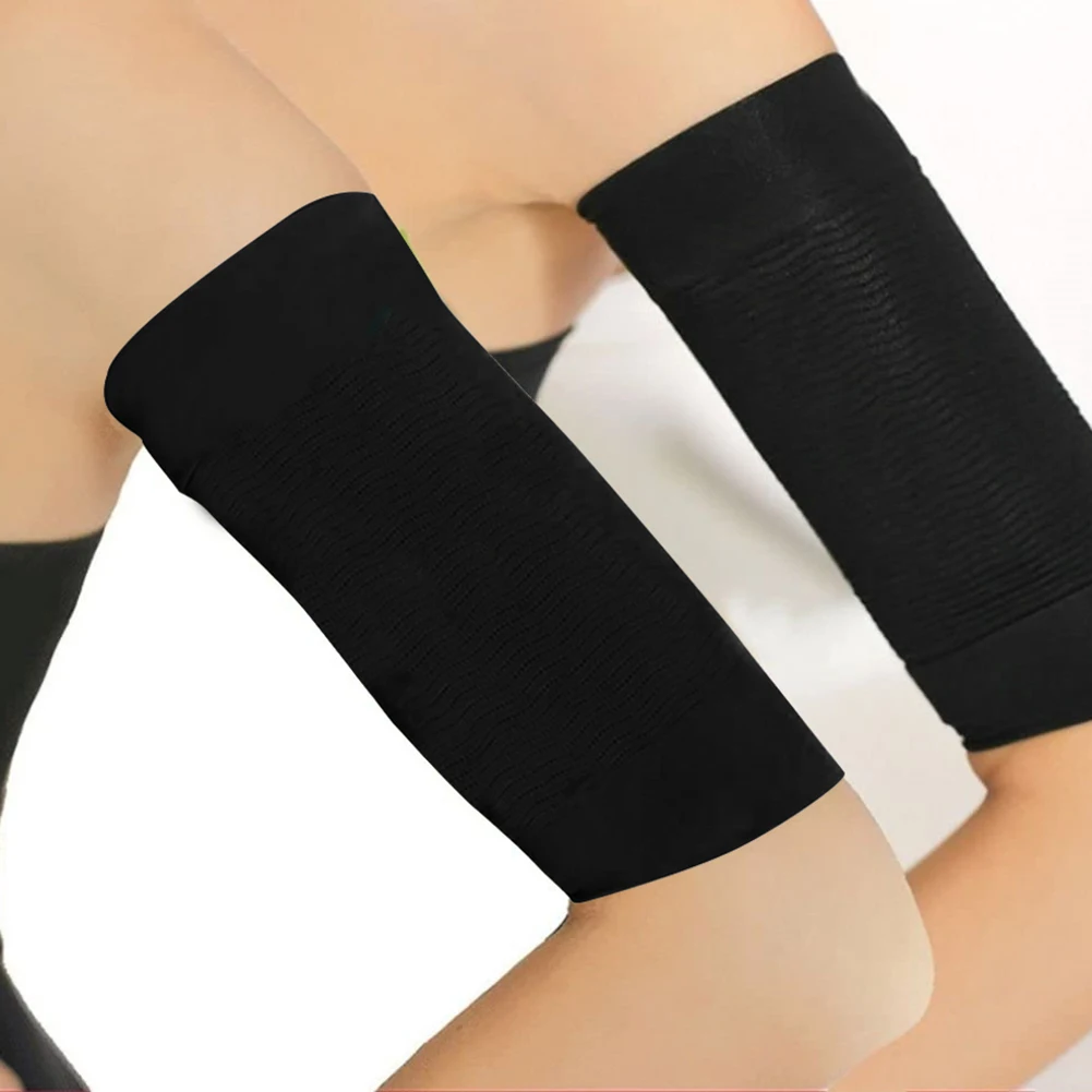

1Pair Arm Sleeve Weight Loss Slimming Arm Shaper Massager Sleeve Wrap Weight Loss Slim Arm Belt Fat Burning Running Arm Warmers