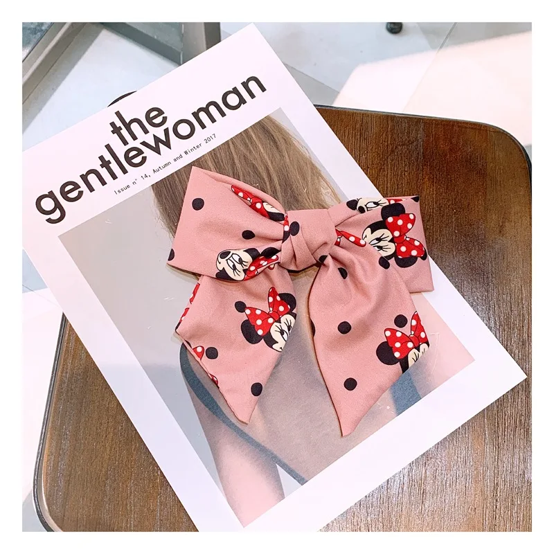 Disney с Микки-Маусом для девочек рисунком Микки Мауса заколка волос героем