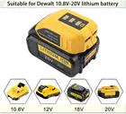 Новое зарядное устройство USB-преобразователь для DEWALT 14,4 в 18 в 20 в, преобразователь литий-ионных аккумуляторов DCB090, USB-адаптер для зарядки устройства, источник питания
