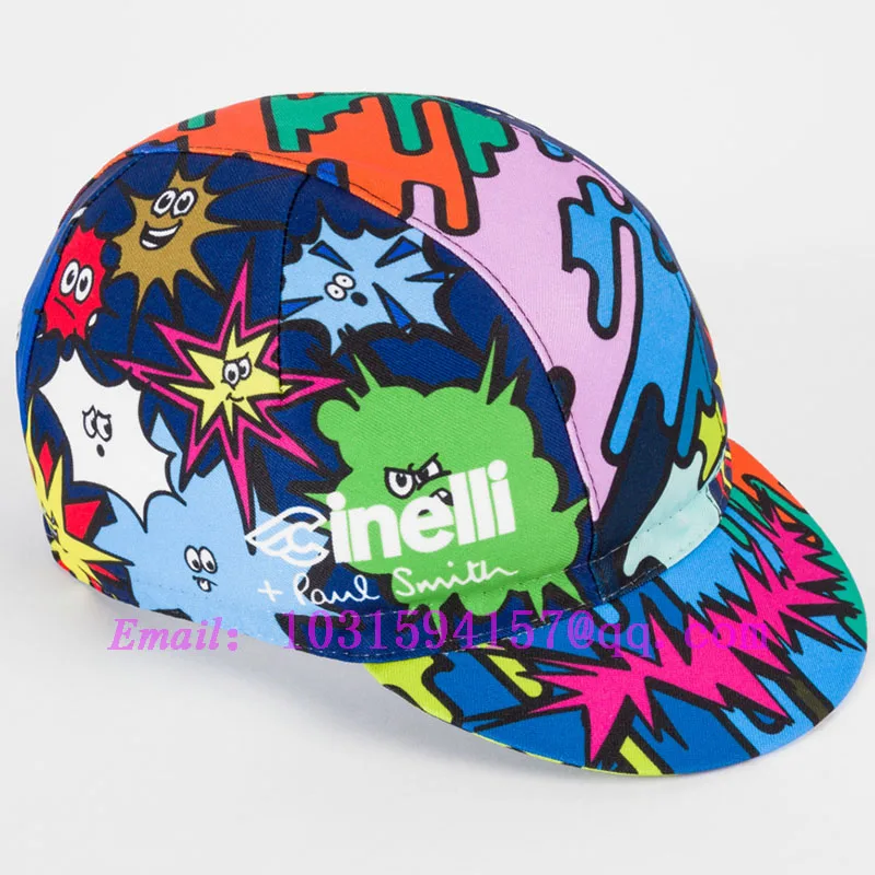 

Racing Cycling Cap Cinelli Headgear Summer Bike Hat Cotton Breath Conjunto Ciclismo Masculino Pro Team Uci Wear Clothes Kit
