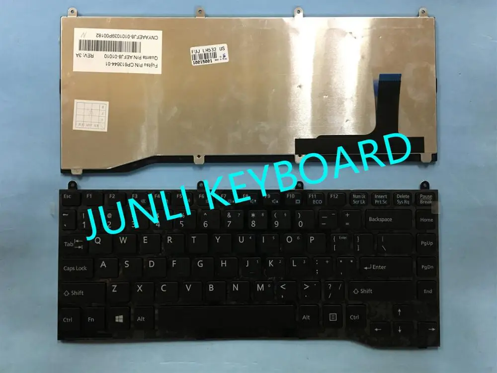 Клавиатура JUNLI для Fujitsu Lifebook LH532 лимитированная серия с 4 маленькими