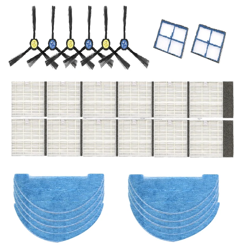 

Robot Vacuum Cleaner Hepa Filter Side Brush Mop Cloth for Ilife V8 V8S X750 A7 X800 X785 V80 Robot Parts Accessory Type