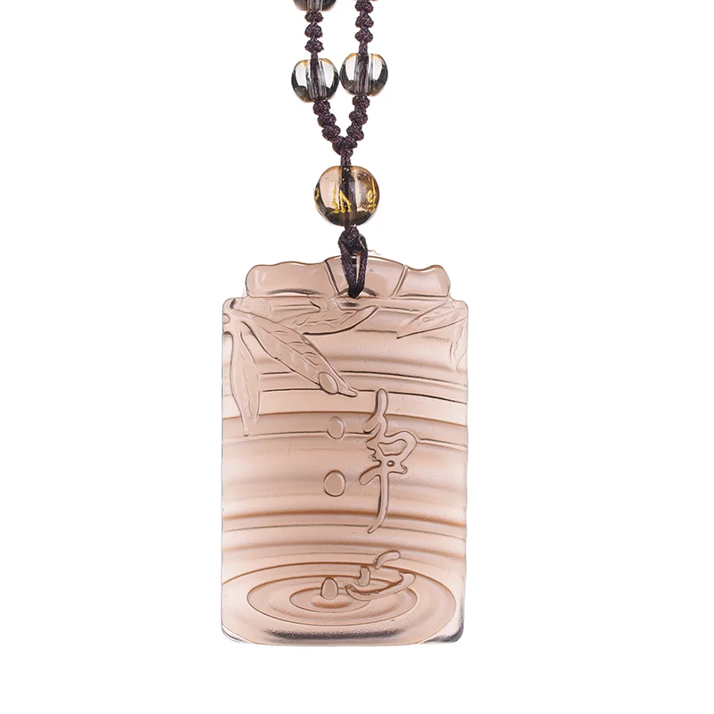 Natural icy Obsidian heart pure pendant men's talisman jadees women's money transfer Necklace | Украшения и аксессуары