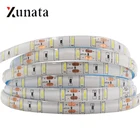 Светодиодная лента с чипом SAMSUNG, 5 м, 12 В постоянного тока, SMD7020, 60 светодиодовм, водонепроницаемая светодиодная лента, ультра яркая, холодный белый, Светодиодная лента ярче, чем SMD5630